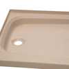 Lippert 24IN X 40IN SHOWER PAN; LEFT DRAIN - PARCHMENT 209498